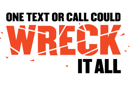 One Wreck or Call Banner Logo
